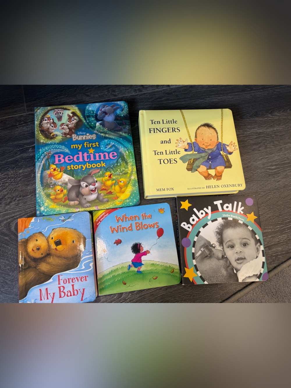 Children’s books includes all 5